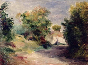 Landscape near Cagnes, 1907